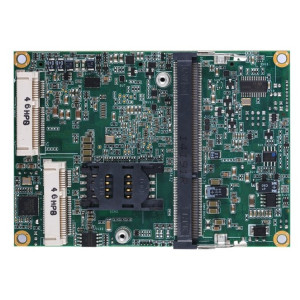 Axiomtek PICO841 Pico-ITX Motherboard, Intel Atom E3845, 2 I/O boards, LVDS/VGA, Single LAN, and Audio